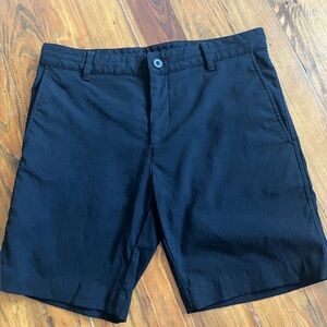 Outlier Men’s New Way Seven-Fives Black Two Way Stretch Shorts size 31